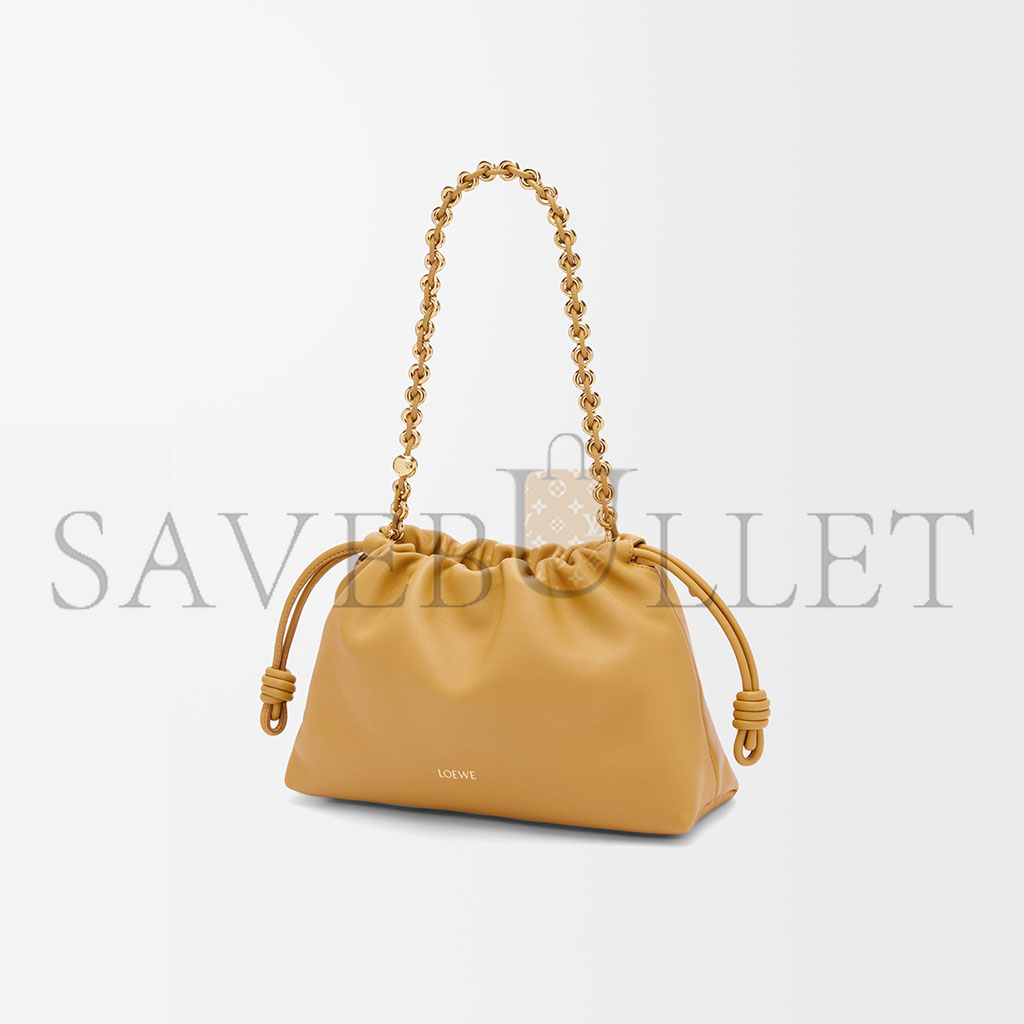 LOEWE MEDIUM FLAMENCO PURSE IN MELLOW NAPPA LAMBSKIN 0011036787 (30*20*10.5cm)